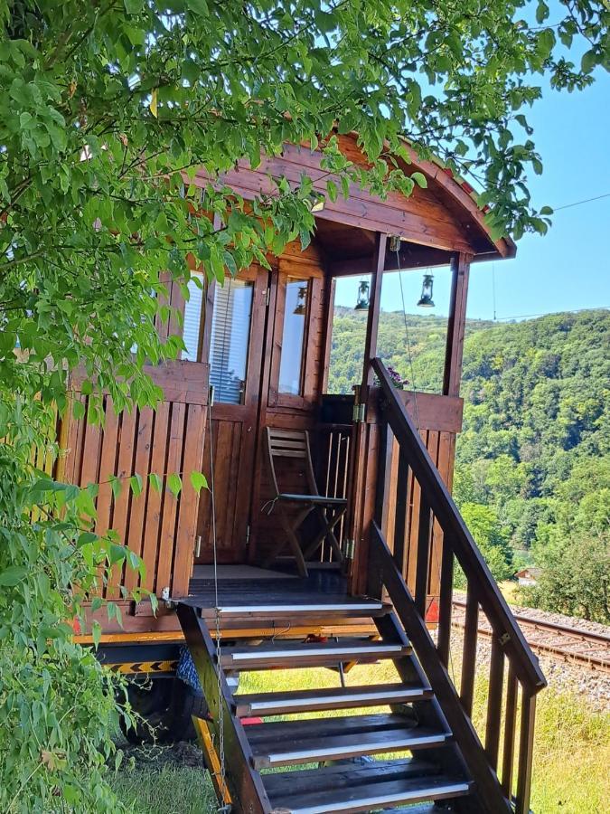 Autarkes Tiny House Mit Rheinblick Rumikon Exterior foto